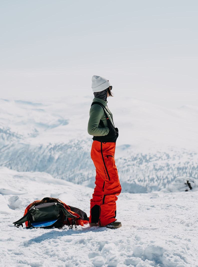 Burton [ak] Tusk GORE-TEX PRO 3L Hi-Top Snowboardove Nohavice Damske Oranžové | 26975-ZMRU