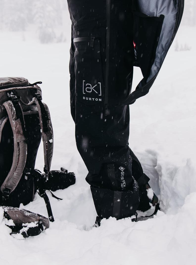 Burton [ak] Tusk GORE-TEX PRO 3L Hi-Top Snowboardove Nohavice Damske Čierne | 34968-WBCI