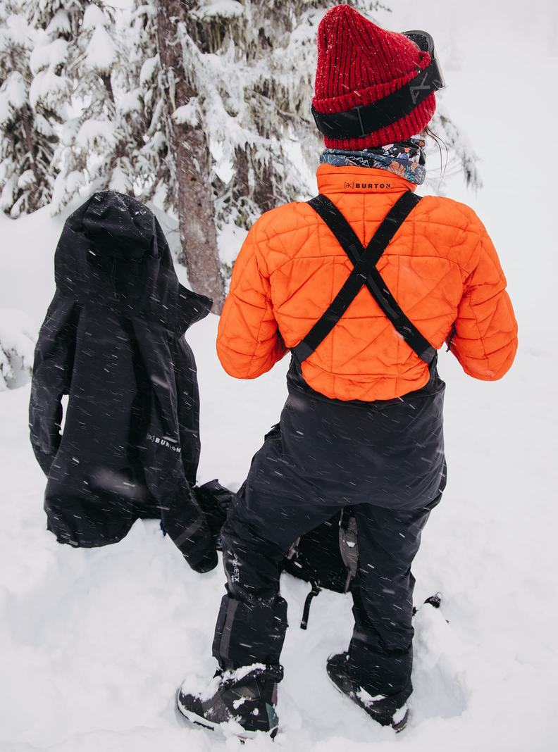 Burton [ak] Tusk GORE-TEX PRO 3L Hi-Top Snowboardove Nohavice Damske Čierne | 34968-WBCI