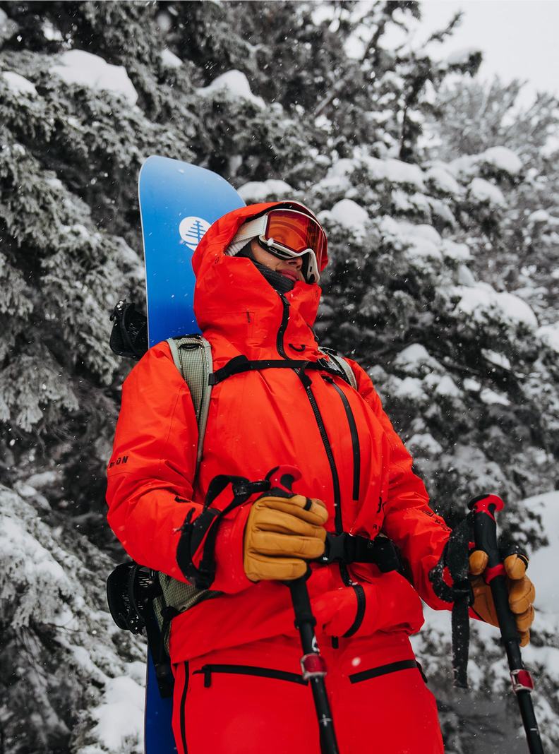 Burton [ak] Tusk GORE-TEX PRO 3L Zimní Bunda Damske Oranžové | 34910-ANWQ