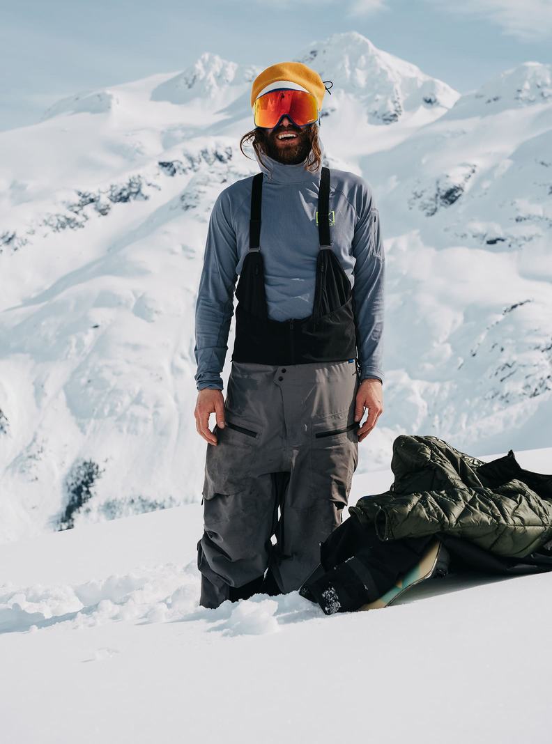 Burton [ak] Tusk GORE-TEX PRO Hi-Top 3L Snowboardove Nohavice Panske Siva | 91326-SFYZ