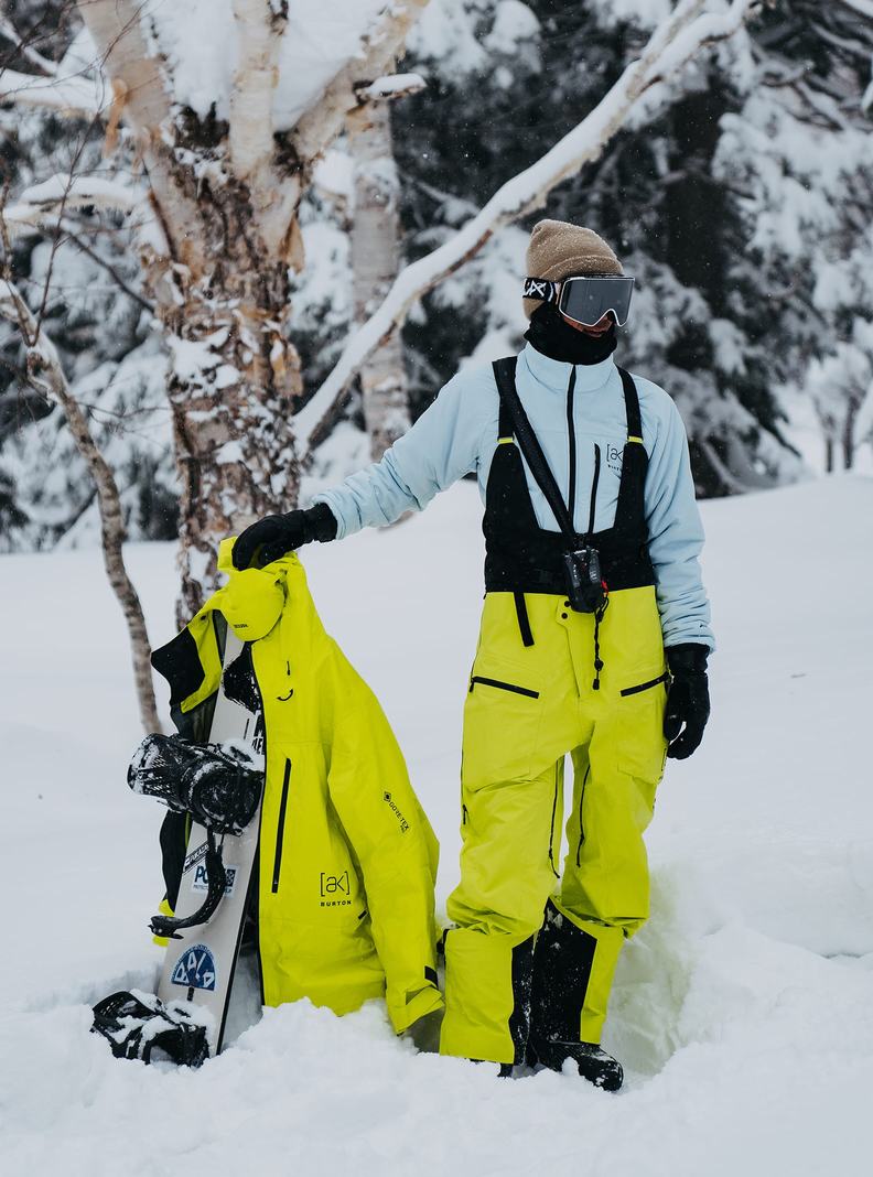Burton [ak] Tusk GORE-TEX PRO Hi-Top 3L Snowboardove Nohavice Panske Svetlo Zelene | 95168-PXWL