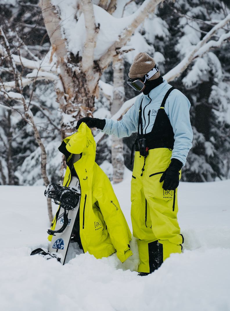 Burton [ak] Tusk GORE-TEX PRO Hi-Top 3L Snowboardove Nohavice Panske Svetlo Zelene | 95168-PXWL