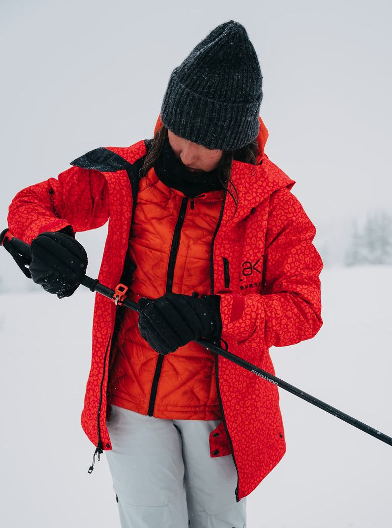 Burton [ak] Upshift GORE-TEX 2L Zimní Bunda Damske Červené | 58307-BXZI