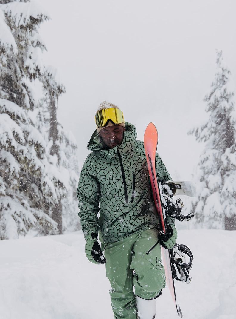 Burton [ak] Velocity GORE‑TEX 2L Anorak Zimní Bunda Panske Zelene | 26795-NSET