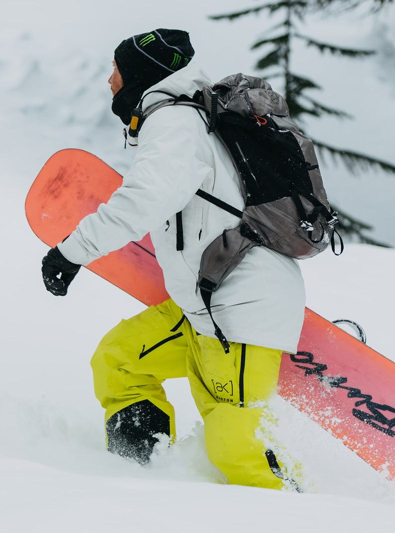 Burton [ak] Velocity GORE‑TEX 2L Anorak Zimní Bunda Panske Biele | 39150-PKNE