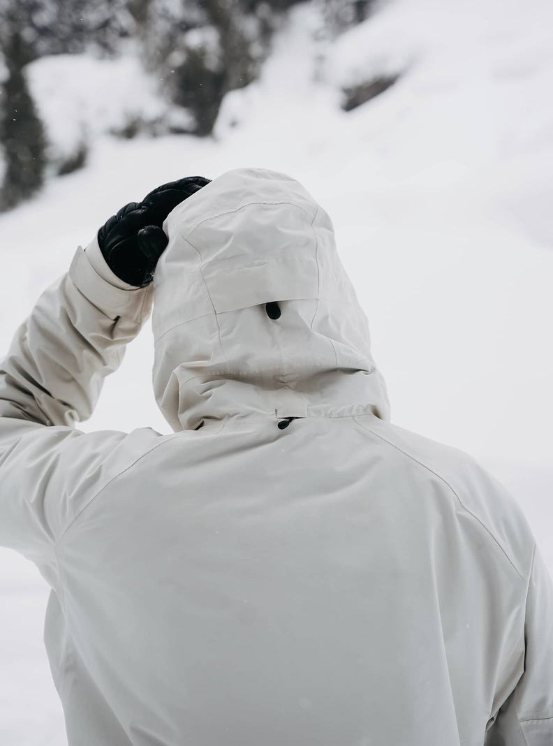 Burton [ak] Velocity GORE‑TEX 2L Anorak Zimní Bunda Panske Biele | 39150-PKNE