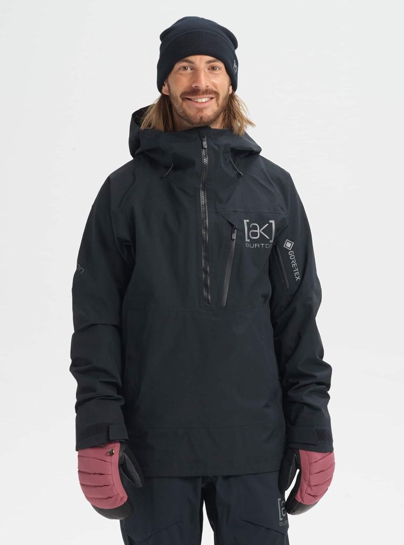 Burton [ak] Velocity GORE‑TEX 2L Anorak Zimní Bunda Panske Čierne | 47302-OVQT
